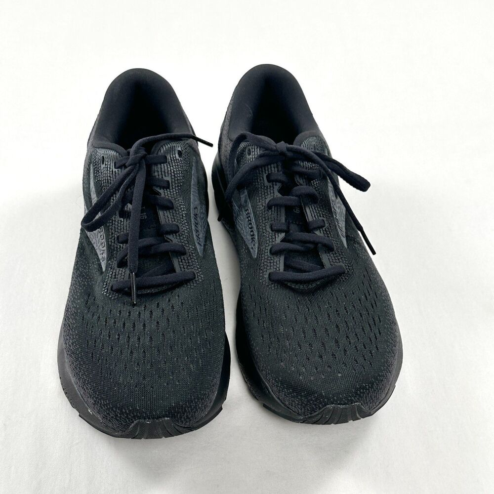 Brooks Ghost 16 Running Shoes Sneakers Womens Size 10 Wide D Black 1204071D020 - Picture 3 of 12